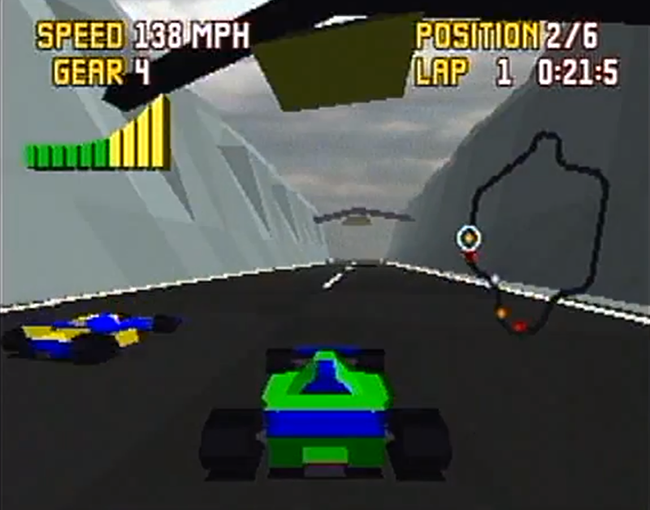 Checkered Flag atari screenshot