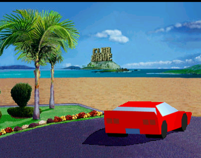 Club Drive atari screenshot