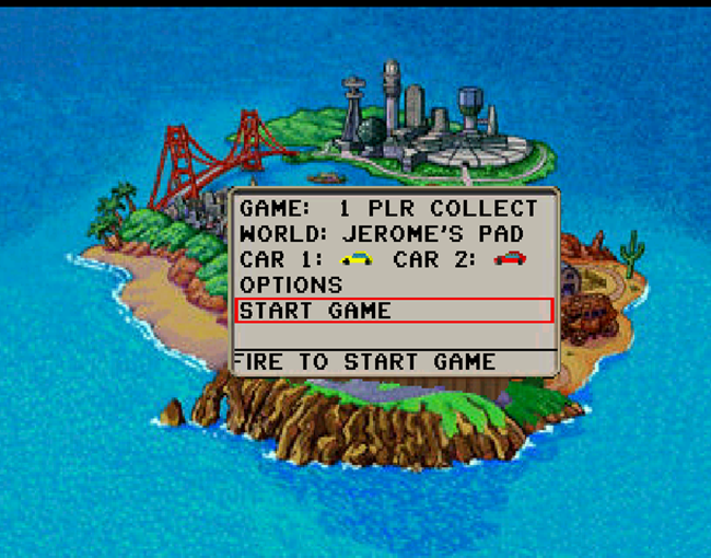 Club Drive atari screenshot