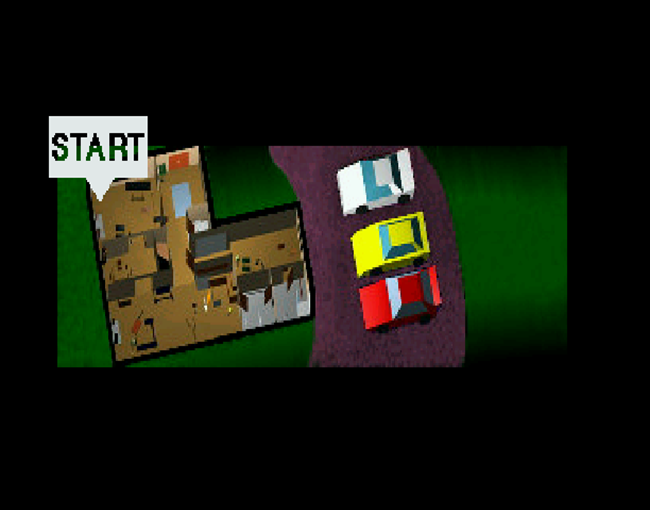 Club Drive atari screenshot