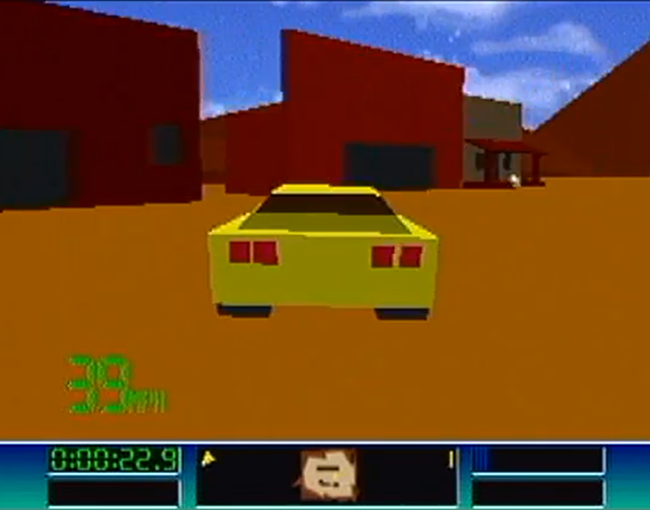 Club Drive atari screenshot