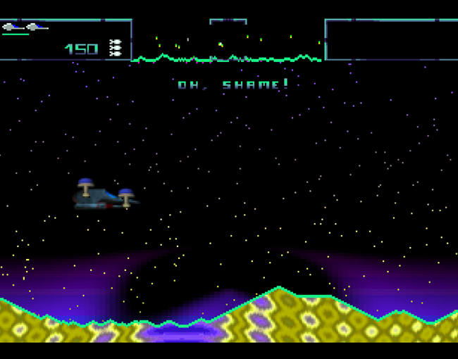 Defender 2000 atari screenshot