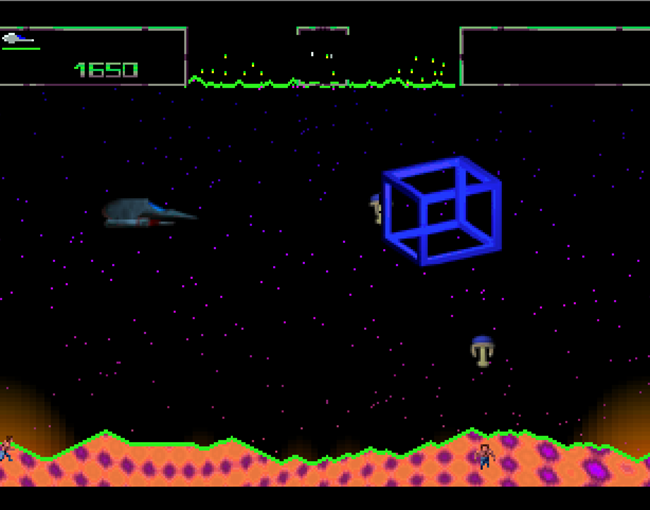 Defender 2000 atari screenshot