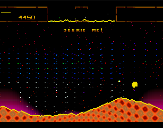 Defender 2000 atari screenshot