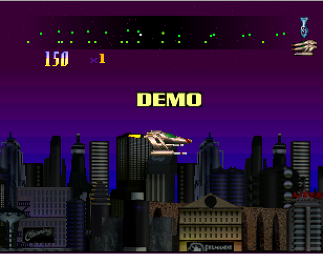 Defender 2000 atari screenshot