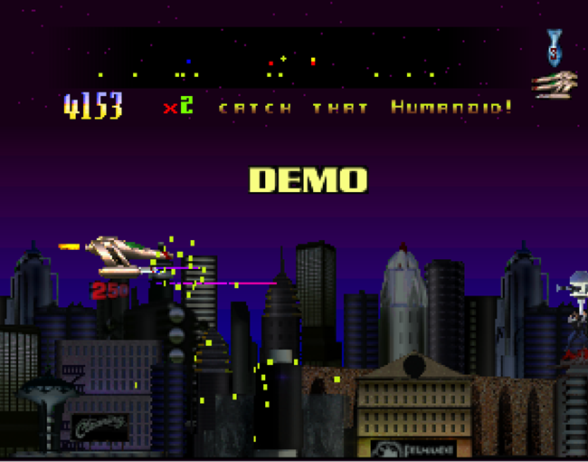 Defender 2000 atari screenshot