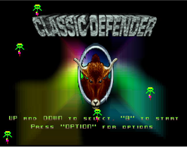 Defender 2000 atari screenshot