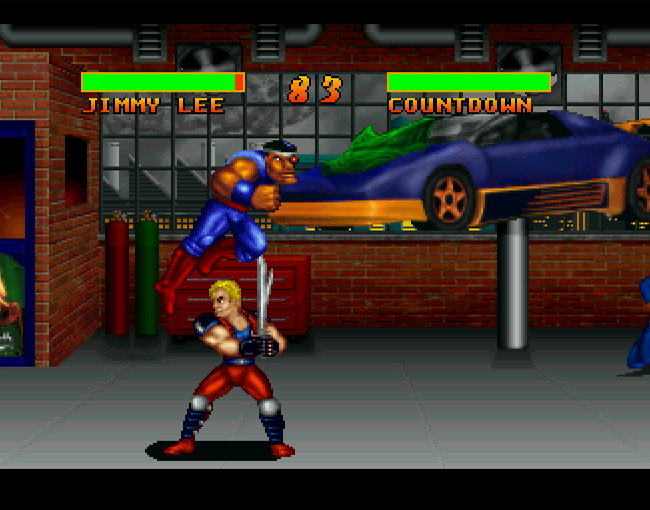 Double Dragon V - The Shadow Falls atari screenshot