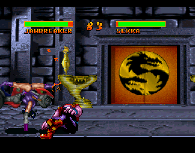 Double Dragon V - The Shadow Falls atari screenshot