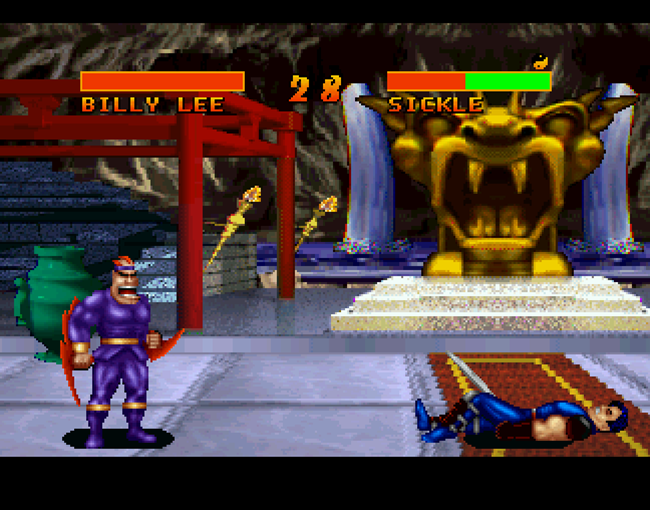 Double Dragon V - The Shadow Falls atari screenshot