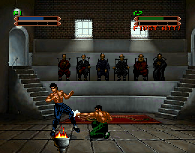 Dragon - The Bruce Lee Story atari screenshot