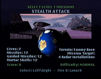 Hover Strike - Unconquered Lands atari screenshot