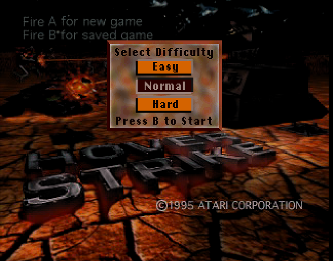 Hover Strike atari screenshot