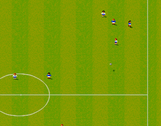 Sensible Soccer International Edition atari screenshot