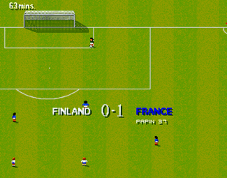 Sensible Soccer International Edition atari screenshot