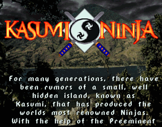 Kasumi Ninja atari screenshot