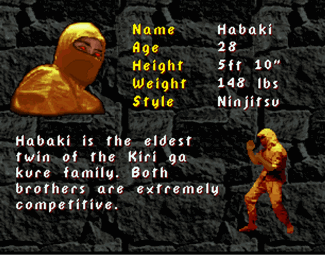 Kasumi Ninja atari screenshot