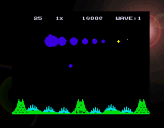 Missile Command 3D atari screenshot