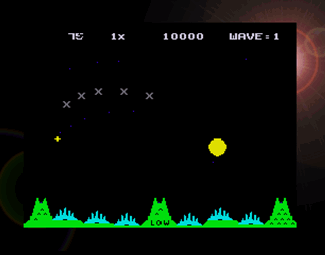 Missile Command 3D atari screenshot