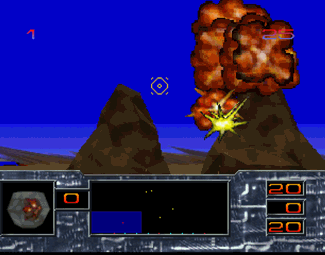 Missile Command 3D atari screenshot