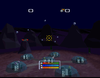 Missile Command 3D atari screenshot