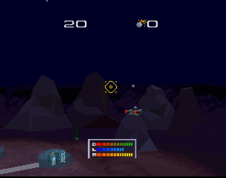 Missile Command 3D atari screenshot