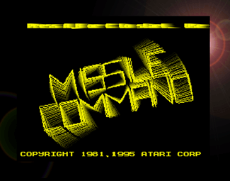 Missile Command 3D atari screenshot