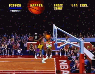 NBA Jam - Tournament Edition atari screenshot