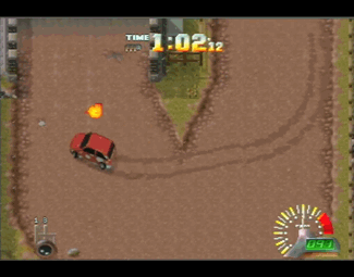 Power Drive Rally atari screenshot