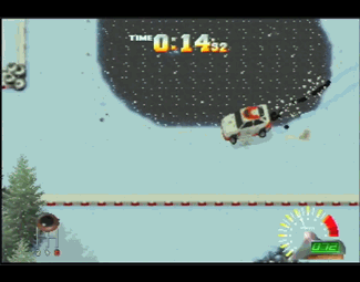 Power Drive Rally atari screenshot