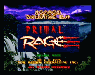 Primal Rage atari screenshot