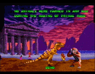 Primal Rage atari screenshot