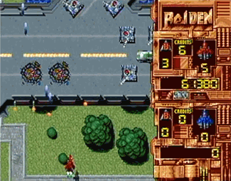 Raiden atari screenshot