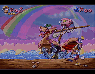 Rayman atari screenshot