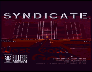 Syndicate atari screenshot