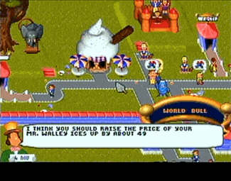Theme Park atari screenshot