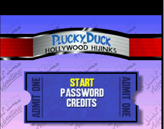 Tiny Toon Adventures - Plucky Duck in Hollywood Hijinks atari screenshot