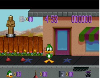 Tiny Toon Adventures - Plucky Duck in Hollywood Hijinks atari screenshot