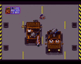 Total Carnage atari screenshot