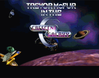 Trevor McFur in the Crescent Galaxy atari screenshot