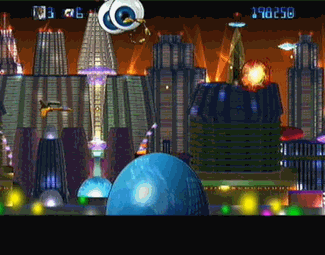 Trevor McFur in the Crescent Galaxy atari screenshot