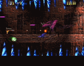 Trevor McFur in the Crescent Galaxy atari screenshot