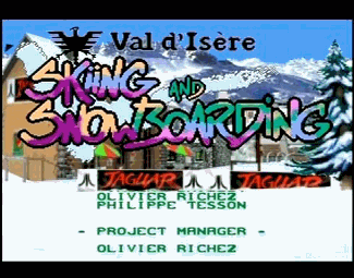 Val d'Isere Skiing & Snowboarding atari screenshot