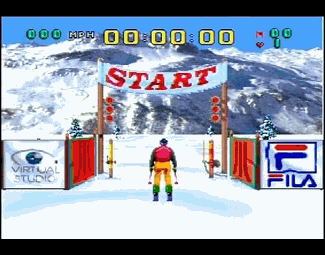 Val d'Isere Skiing & Snowboarding atari screenshot