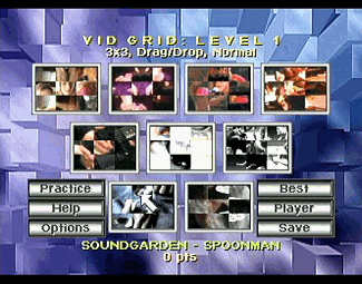 Vid Grid atari screenshot