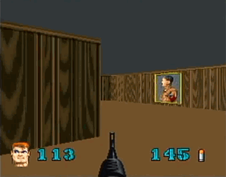 Wolfenstein 3D atari screenshot