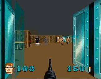 Wolfenstein 3D atari screenshot