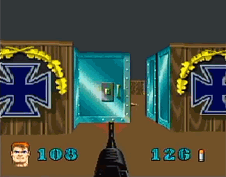 Wolfenstein 3D atari screenshot