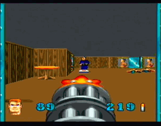 Wolfenstein 3D atari screenshot