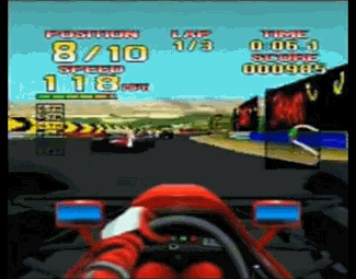 World Tour Racing atari screenshot